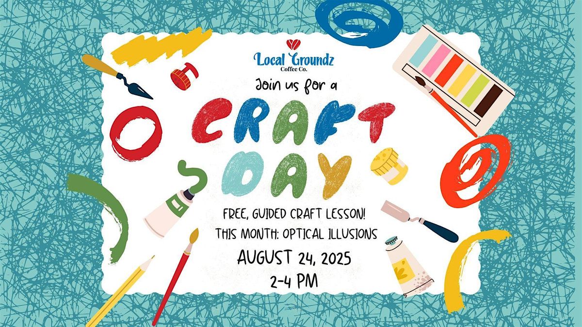 Craft Day: Optical Illusions, 24 August | Event in LaGrange | AllEvents