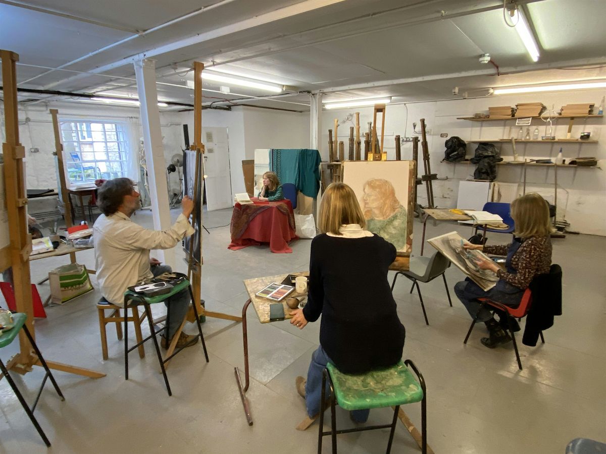 Portrait painting club, Fridays 10am-1pm, 4 classes, 16 January | Event in Bath | AllEvents