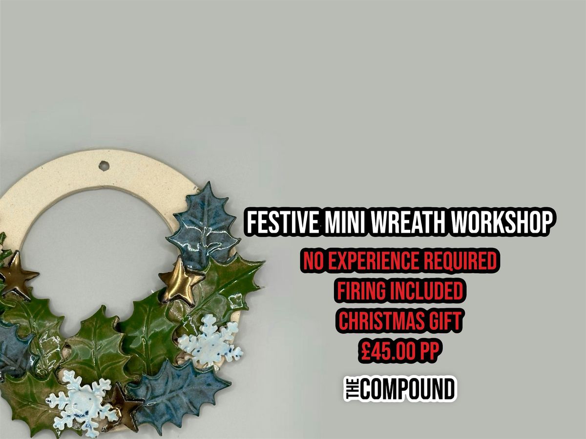 Festive Mini Wreath Workshop, 25 October | Event in Hastings | AllEvents