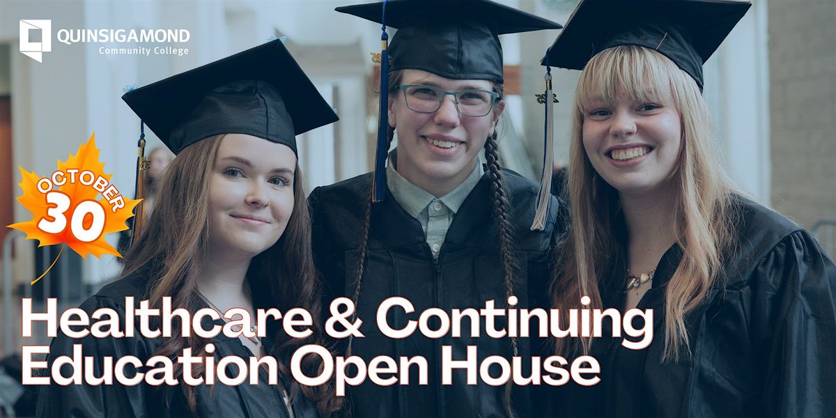 QCC Healthcare & Continuing Education Open House (Federal Street Location), 30 October | Event in Worcester