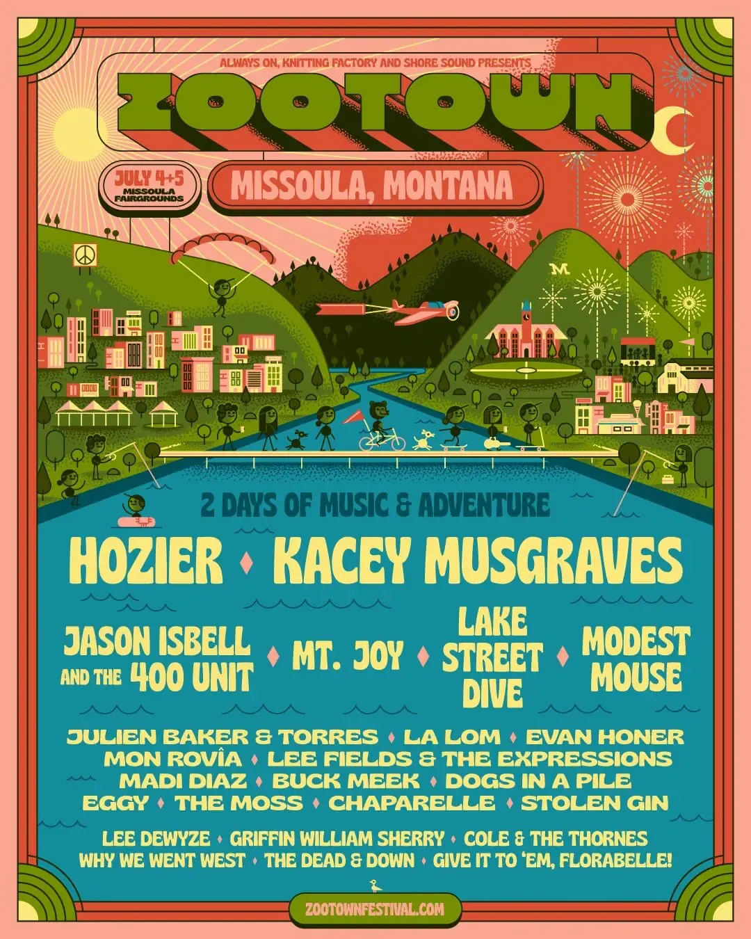 Zootown Festival - Saturday, 4 July | Event in Missoula | AllEvents