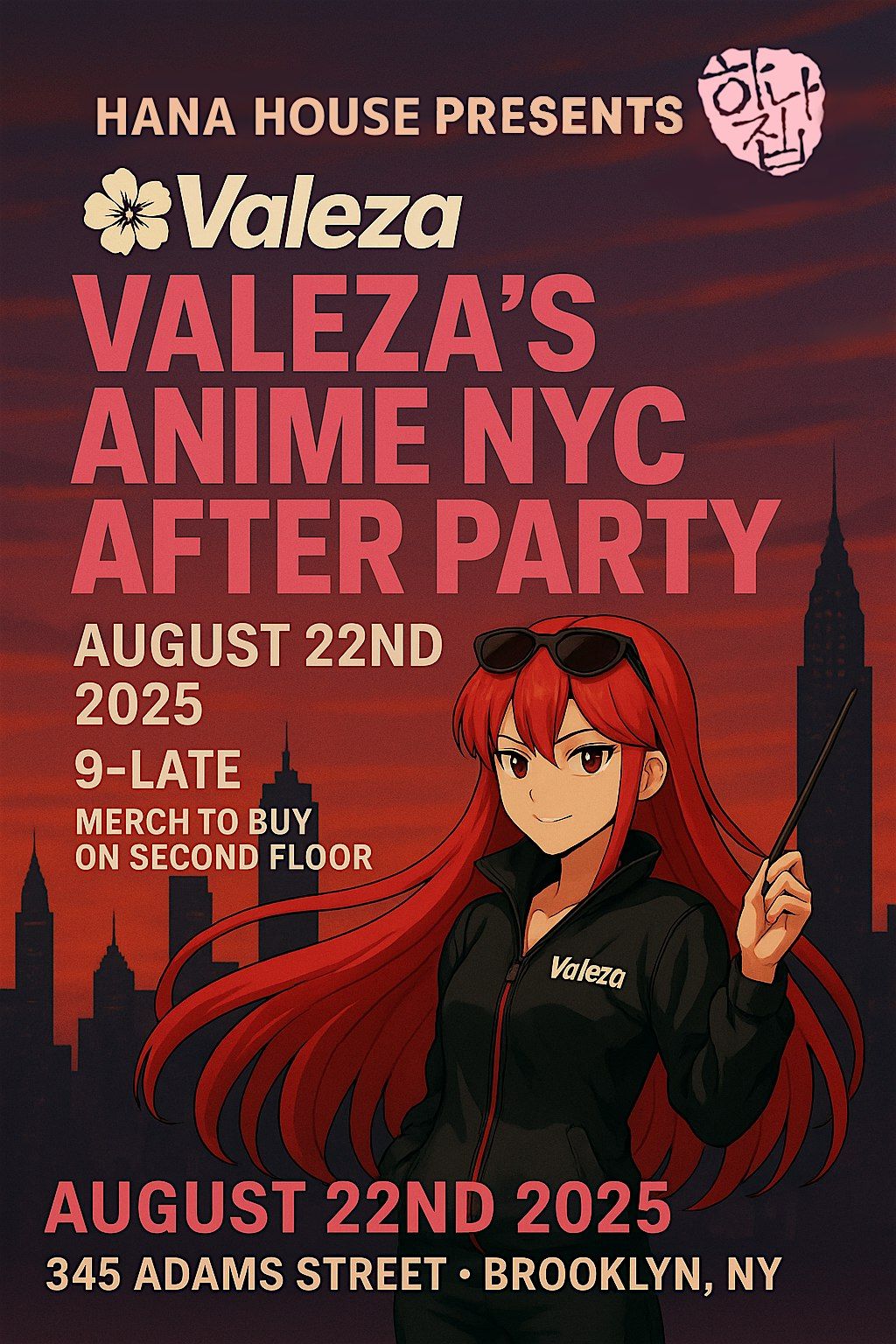 Valeza’s Anime NYC After Party, 22 August | Event in Brooklyn | AllEvents