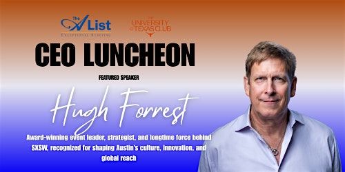 CEO Luncheon, 14 January | Event in Austin | AllEvents