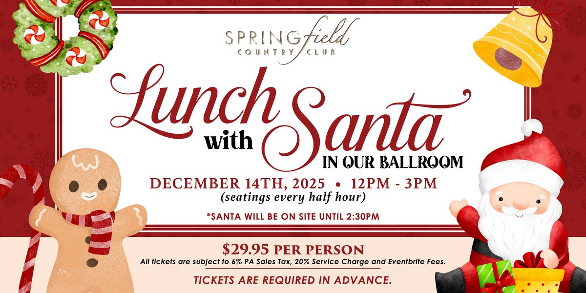 Lunch with Santa, 14 December | Event in Springfield | AllEvents