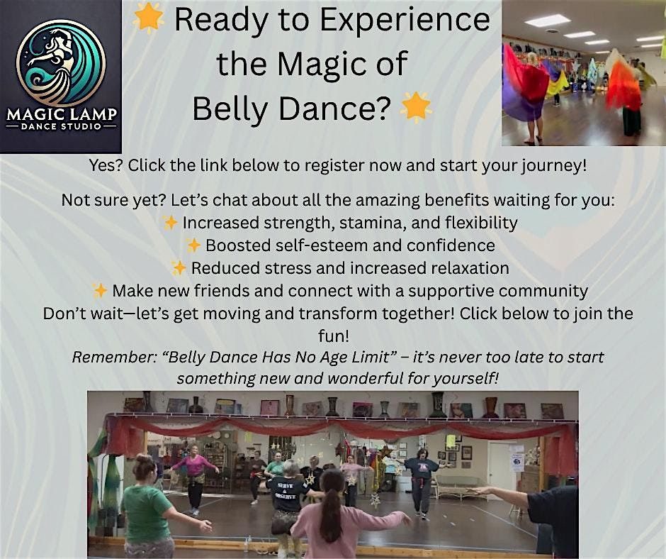 Unleash Your Inner Dancer!  6-Week Belly Dance Class 6/30 through 8/4/25, 30 June | Event in Abilene | AllEvents