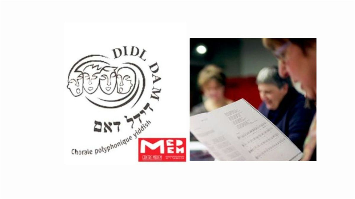 Concert de la chorale yiddish polyphonique DIDL DAM à 19h30, 17 May | Event in Drancy | AllEvents