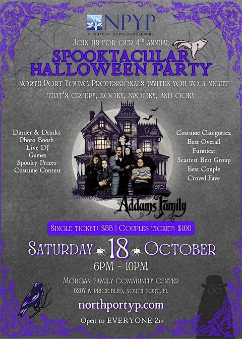 4th Annual Halloween Spooktacular, 18 October | Event in North Port | AllEvents