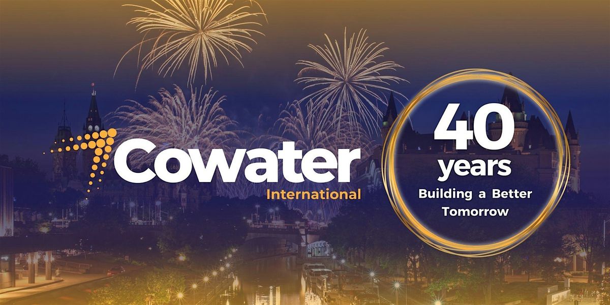Cowater’s 40th Anniversary Celebration in Canada, 13 November | Event in Ottawa | AllEvents