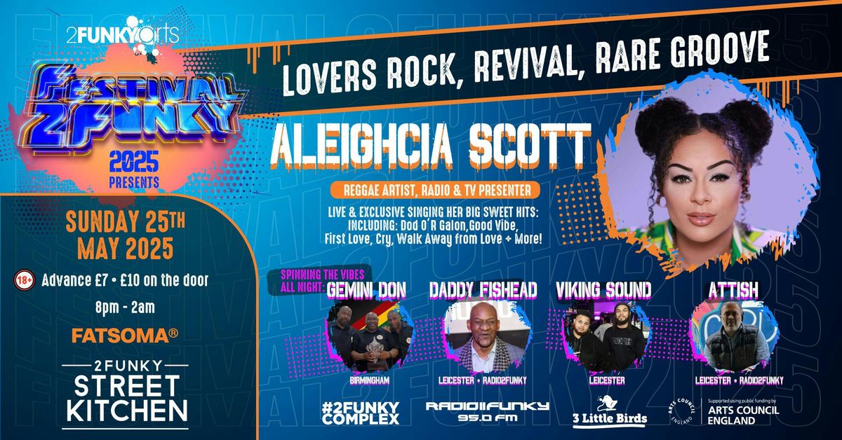 Lovers Rock, Revival, Rare Groove @ Festival2Funky 2025 | Event in Leicester | AllEvents