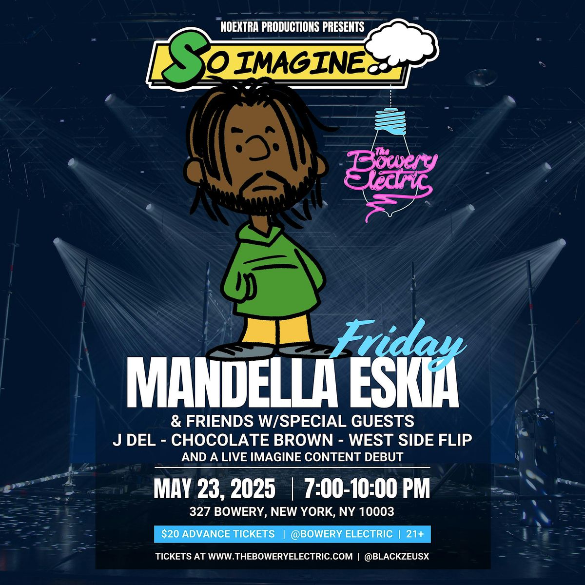 Mandella Eskia: "So Imagine", 23 May | Event in New York | AllEvents