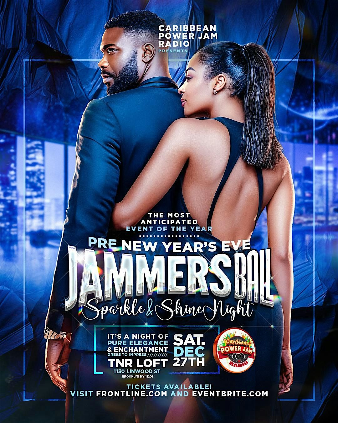 Pre New Year’s Eve Jammers Ball, Sparkle & Shine Night, 27 December | Event in Brooklyn | AllEvents