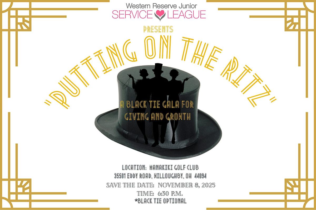 Putting on the Ritz a Black-tie Gala, 8 November | Event in Willoughby | AllEvents