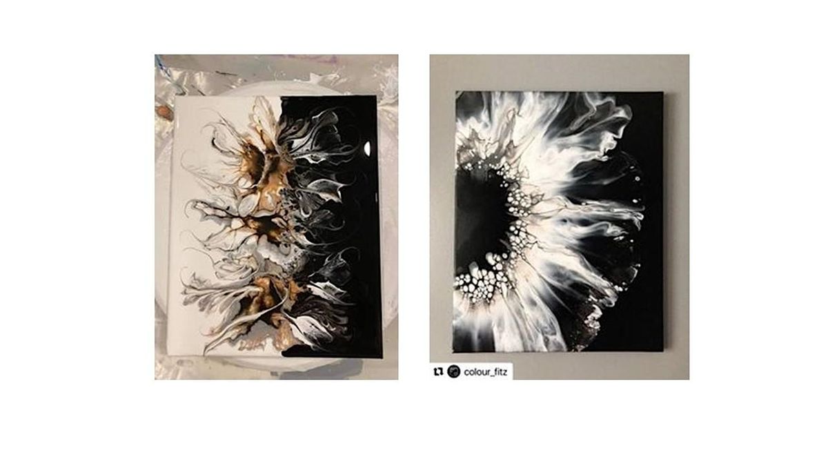 BLOOMING FOR SUMMER-Acrylic Pour  Workshop, 16 July | Event in Bridgewater | AllEvents