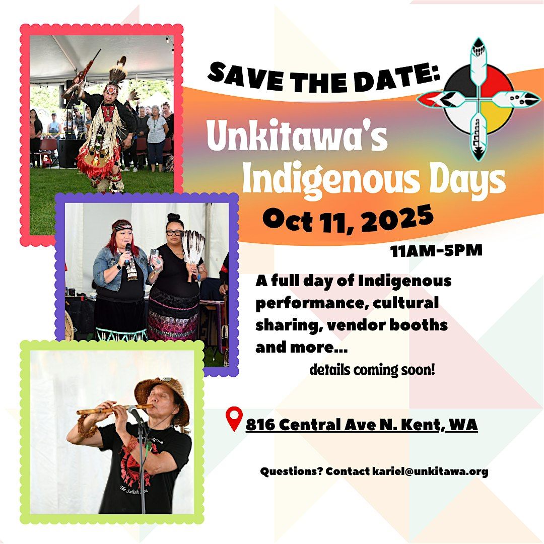 Unkitawa's Indigenous Days, 11 October | Event in Kent | AllEvents