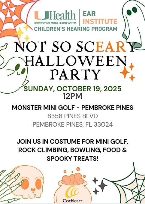 UM CHP Not So ScEARy Halloween Party, 19 October | Event in Pembroke Pines | AllEvents