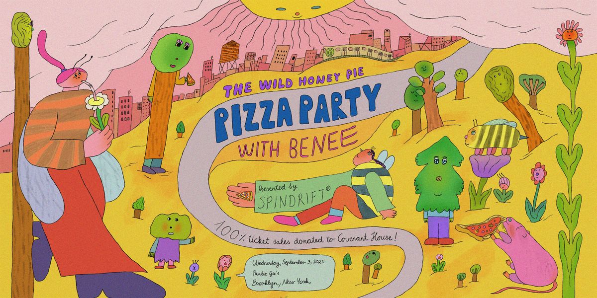 The Wild Honey Pie Pizza Party with BENEE, 3 September | Event in Brooklyn | AllEvents