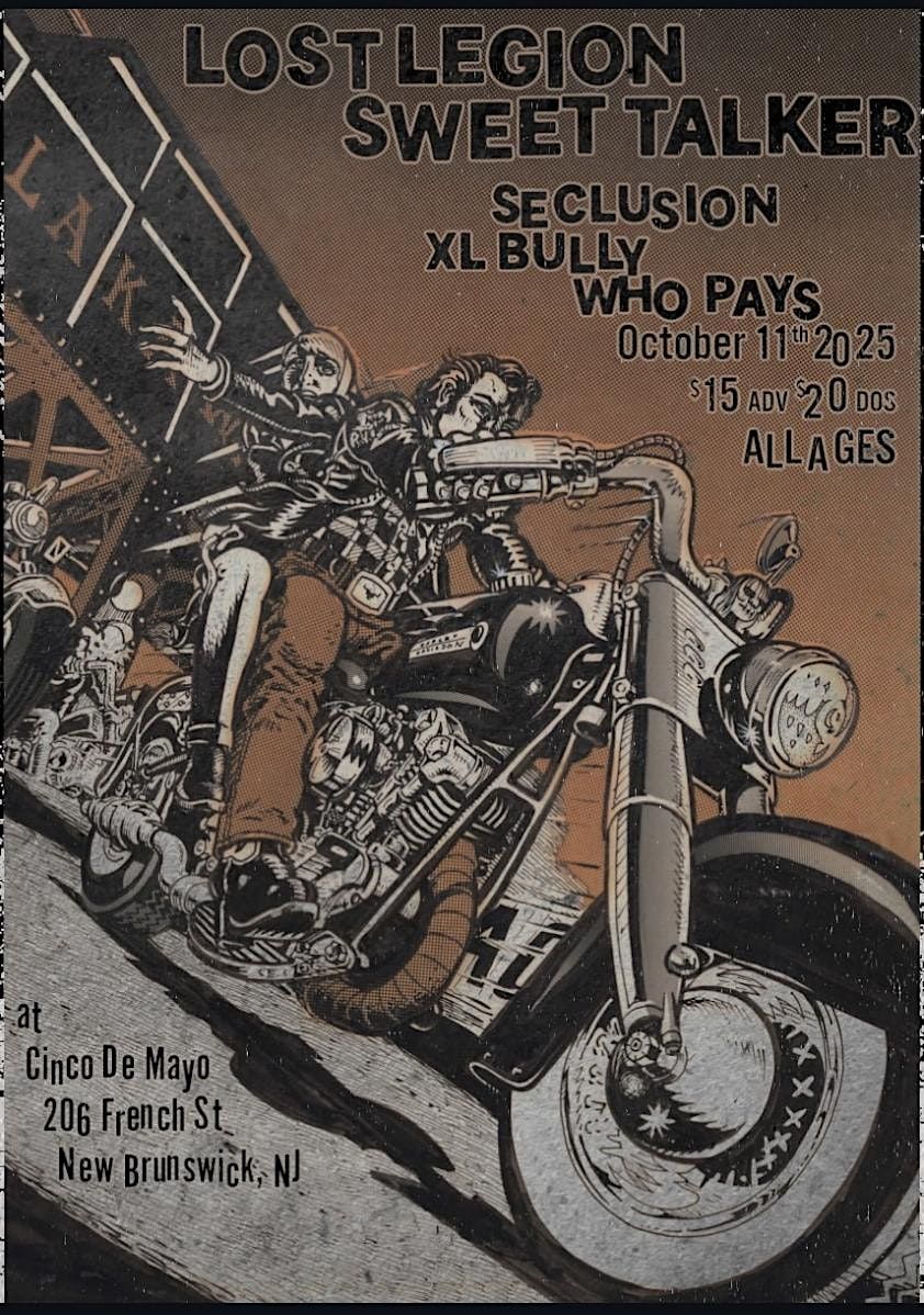 Lost Legion @cinco de mayo, 11 October | Event in New Brunswick | AllEvents