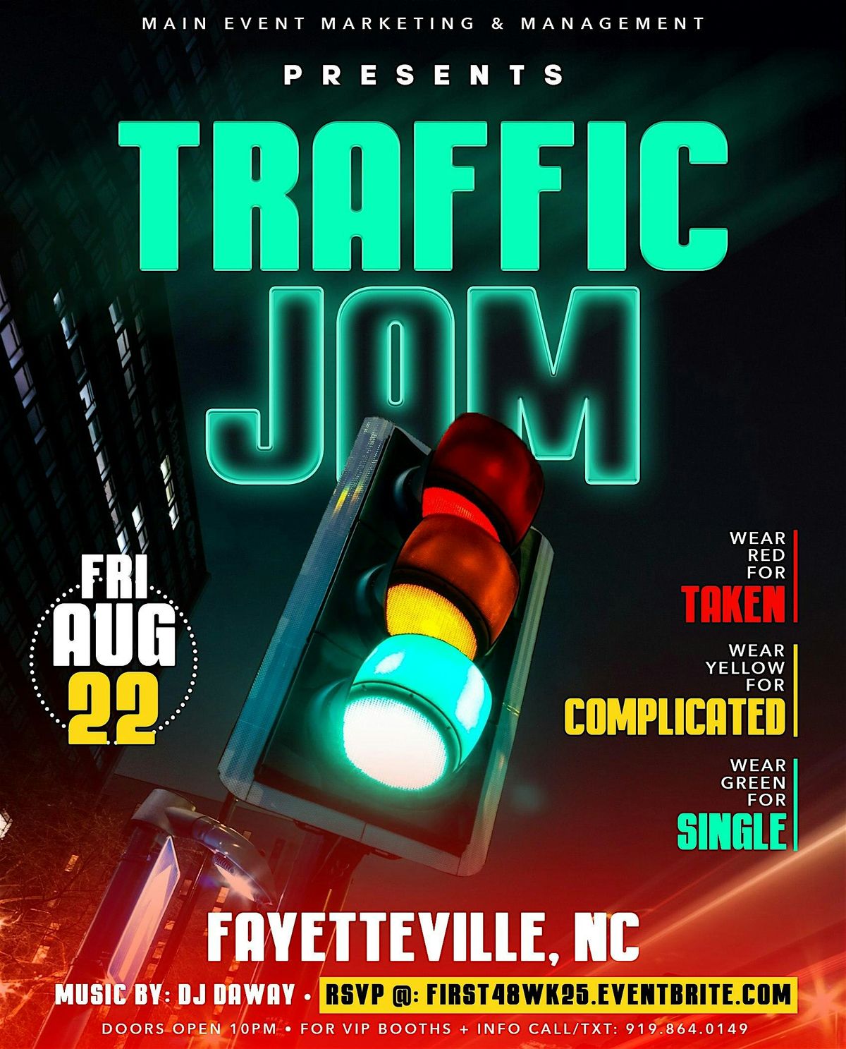 TRAFFIC JAM, 22 August | AllEvents