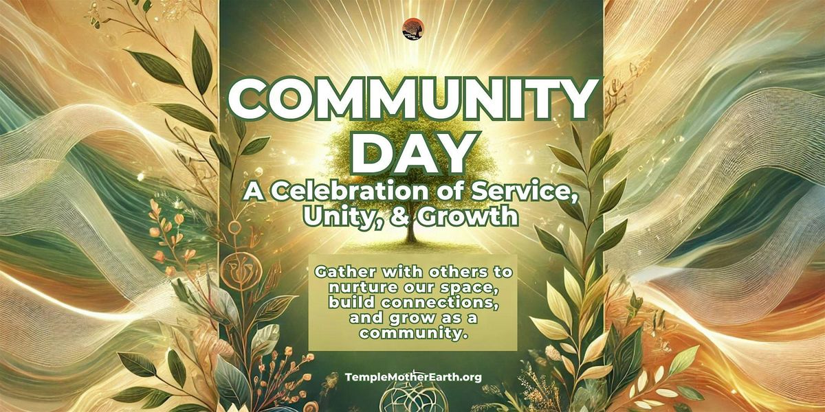 Community Day: A Celebration of Service, Unity, & Growth | Event in Washington | AllEvents