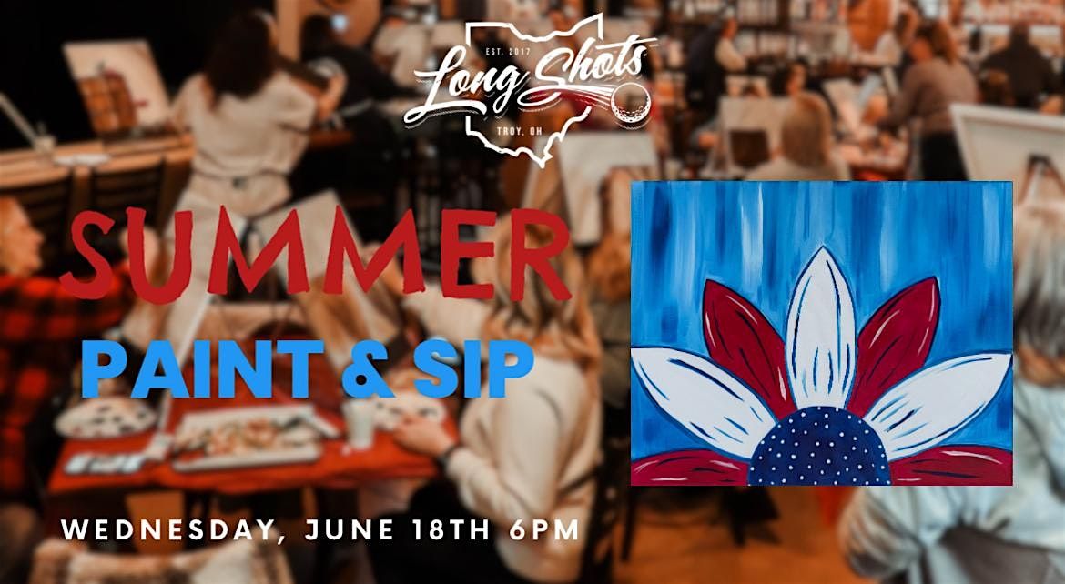 Summer Paint & Sip!, 18 June | Event in Troy | AllEvents