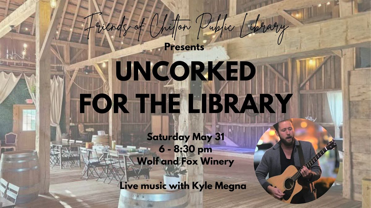 Uncorked for the Library | Event in New Holstein | AllEvents