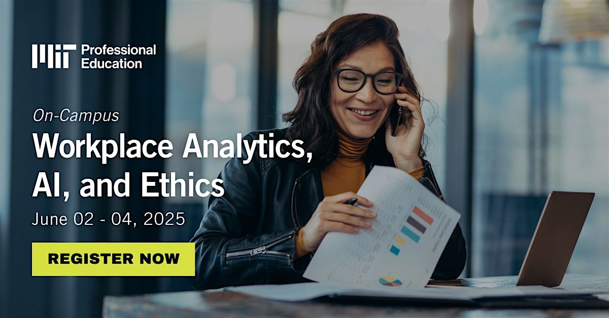 Workplace Analytics, Ethics, and AI, 2 June | Event in Cambridge | AllEvents
