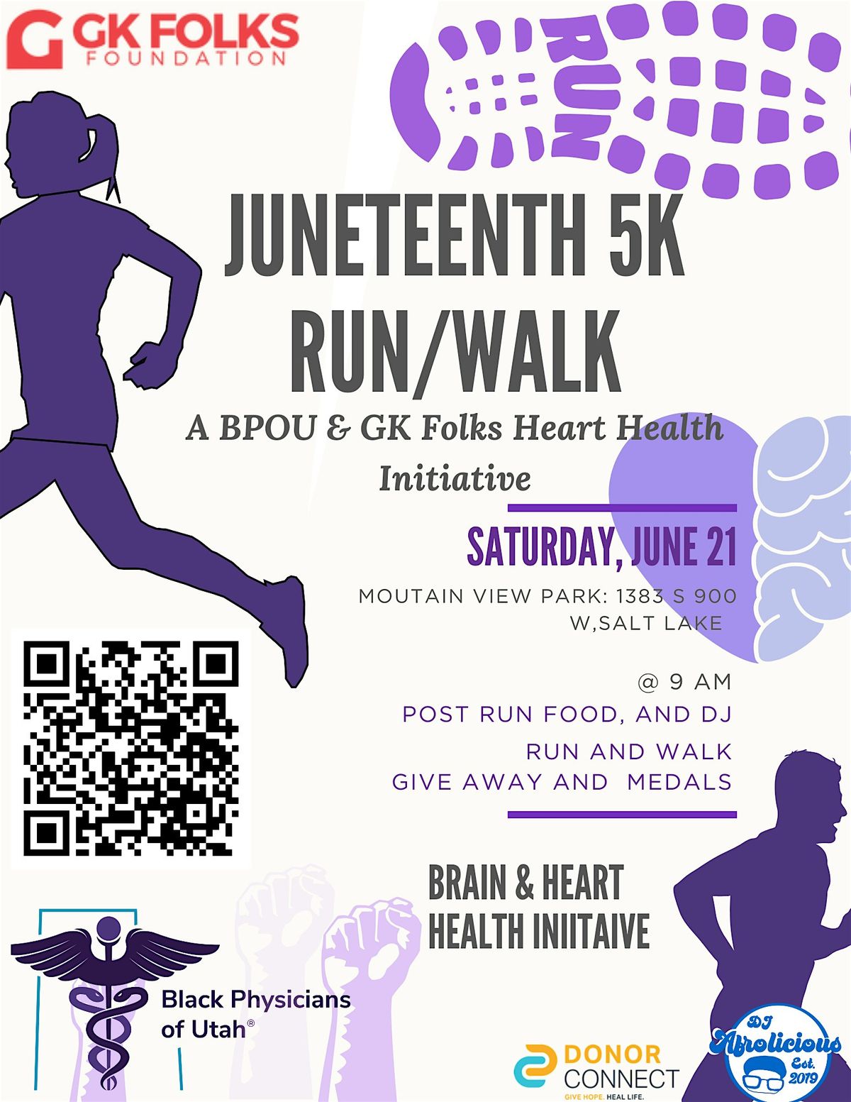 Juneteenth 5K Freedom Run/Walk, 21 June | Event in Woods Cross | AllEvents