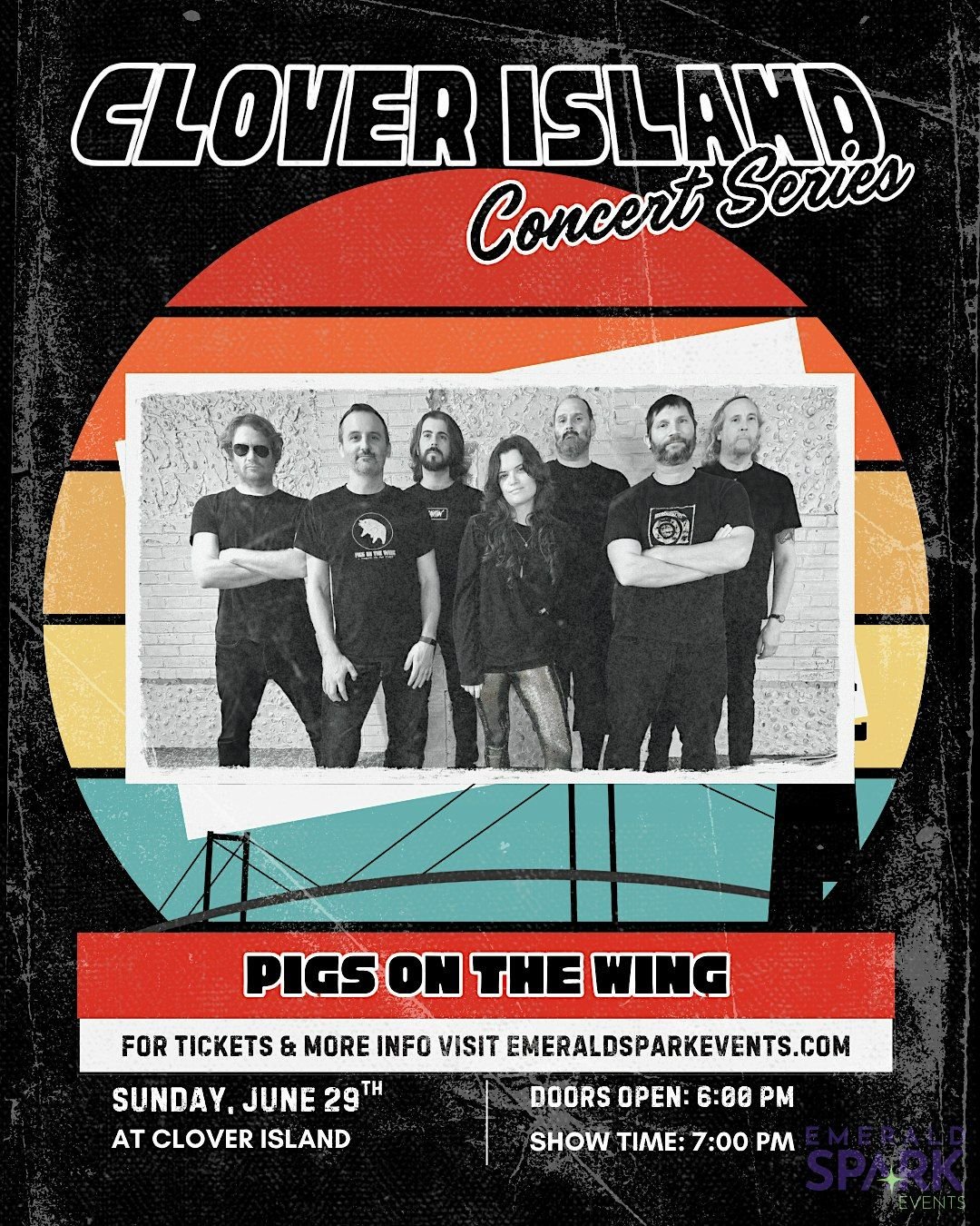 PIGS ON THE WING - Live @ Clover Island, 29 June | Event in Kennewick | AllEvents