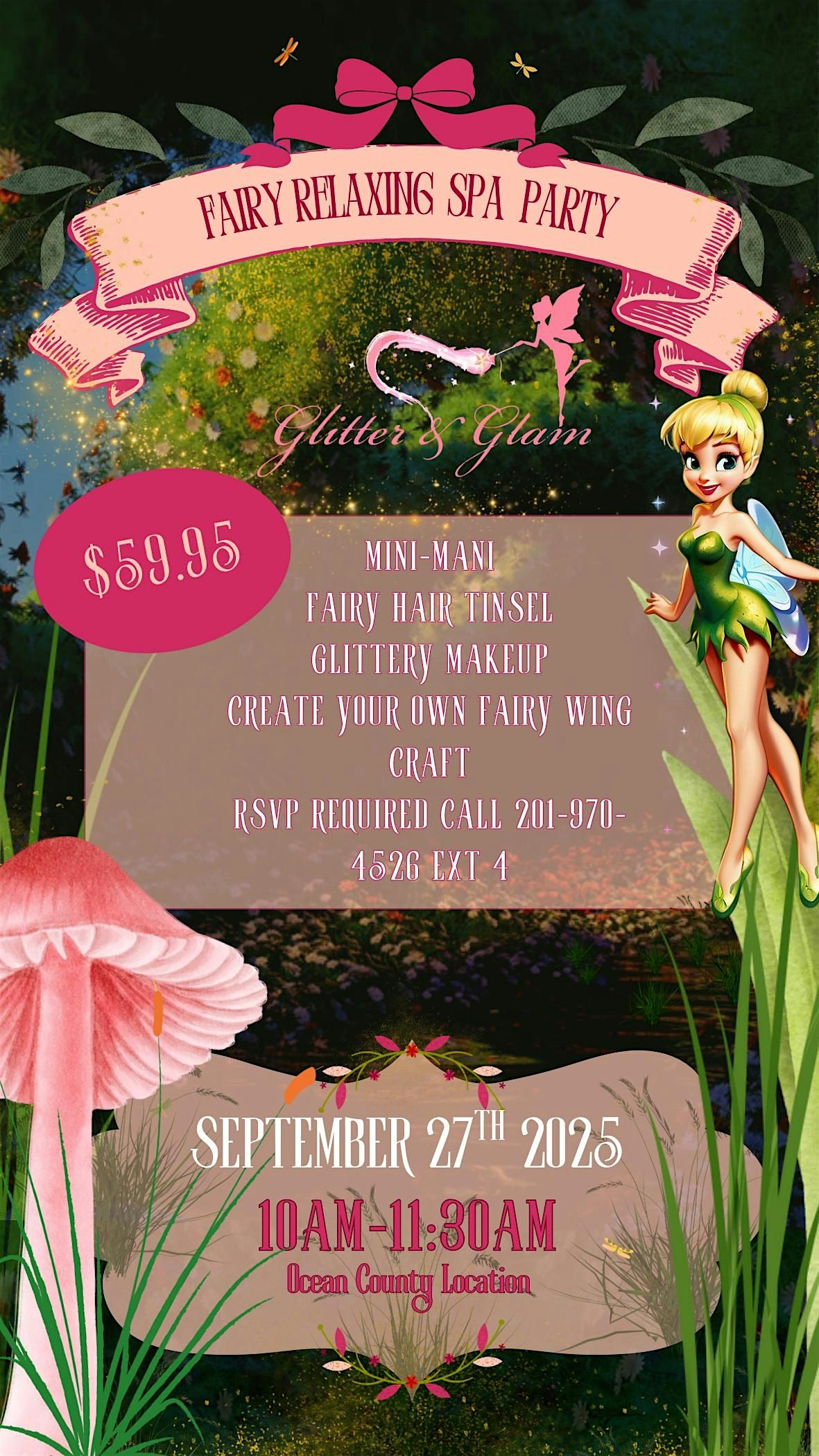 A Fairy Relaxing Spa Day! Toms River, 27 September | Event in Toms River | AllEvents