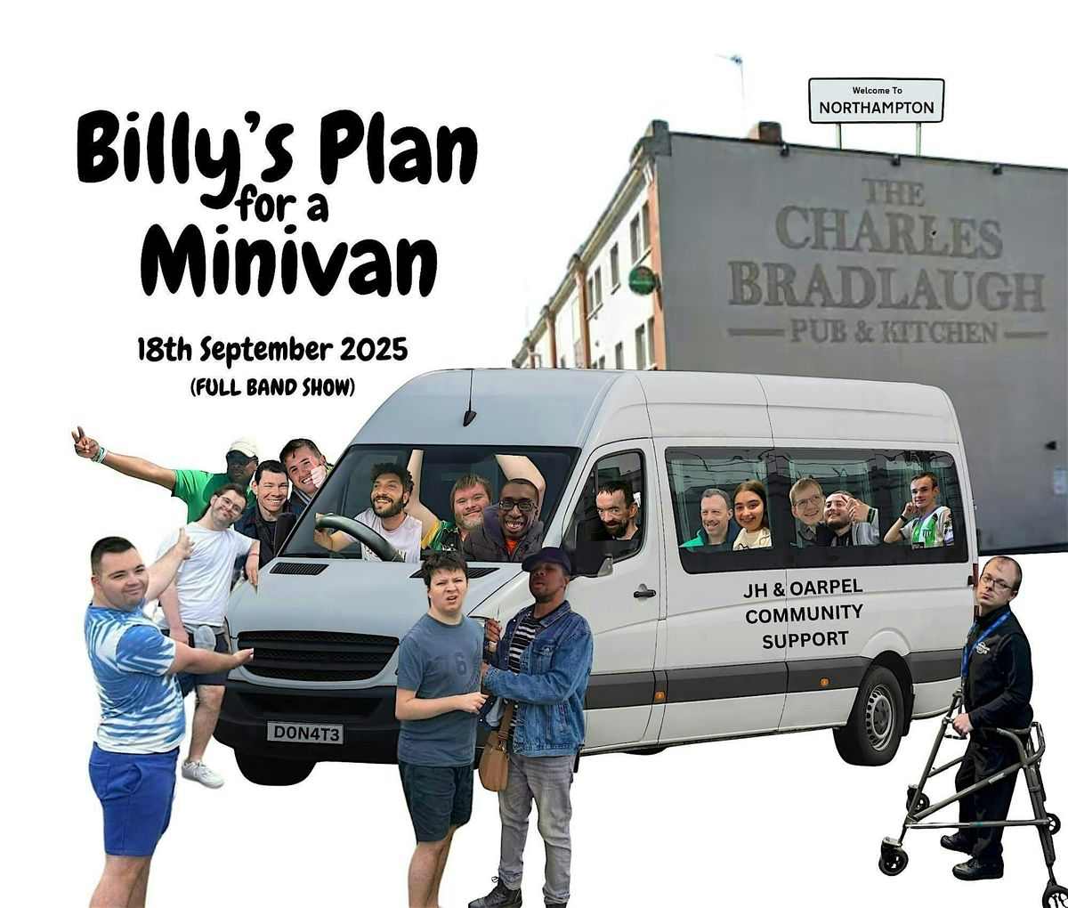 Billy's Plan for a Minivan - NORTHAMPTON SHOW, 18 September | Event in Northampton | AllEvents