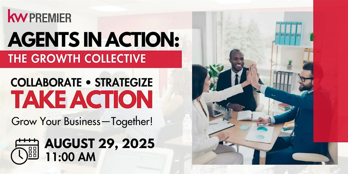 Agents in Action: The Growth Collective, 29 August | Event in Kannapolis | AllEvents