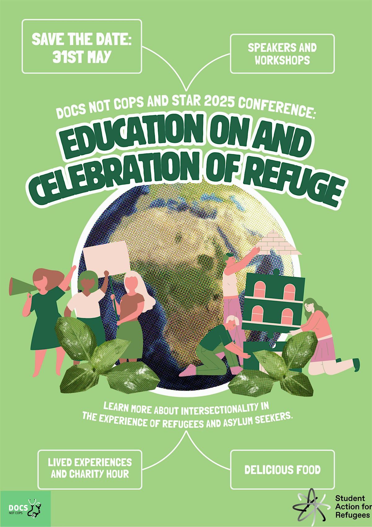 DocsNotCops and STAR Conference: Education On and Celebration Of Refuge, 31 May | Event in Birmingham | AllEvents