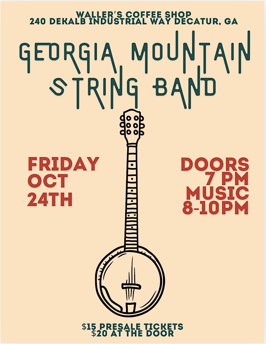 Georgia Mountain String Band, 24 October | Event in Decatur | AllEvents