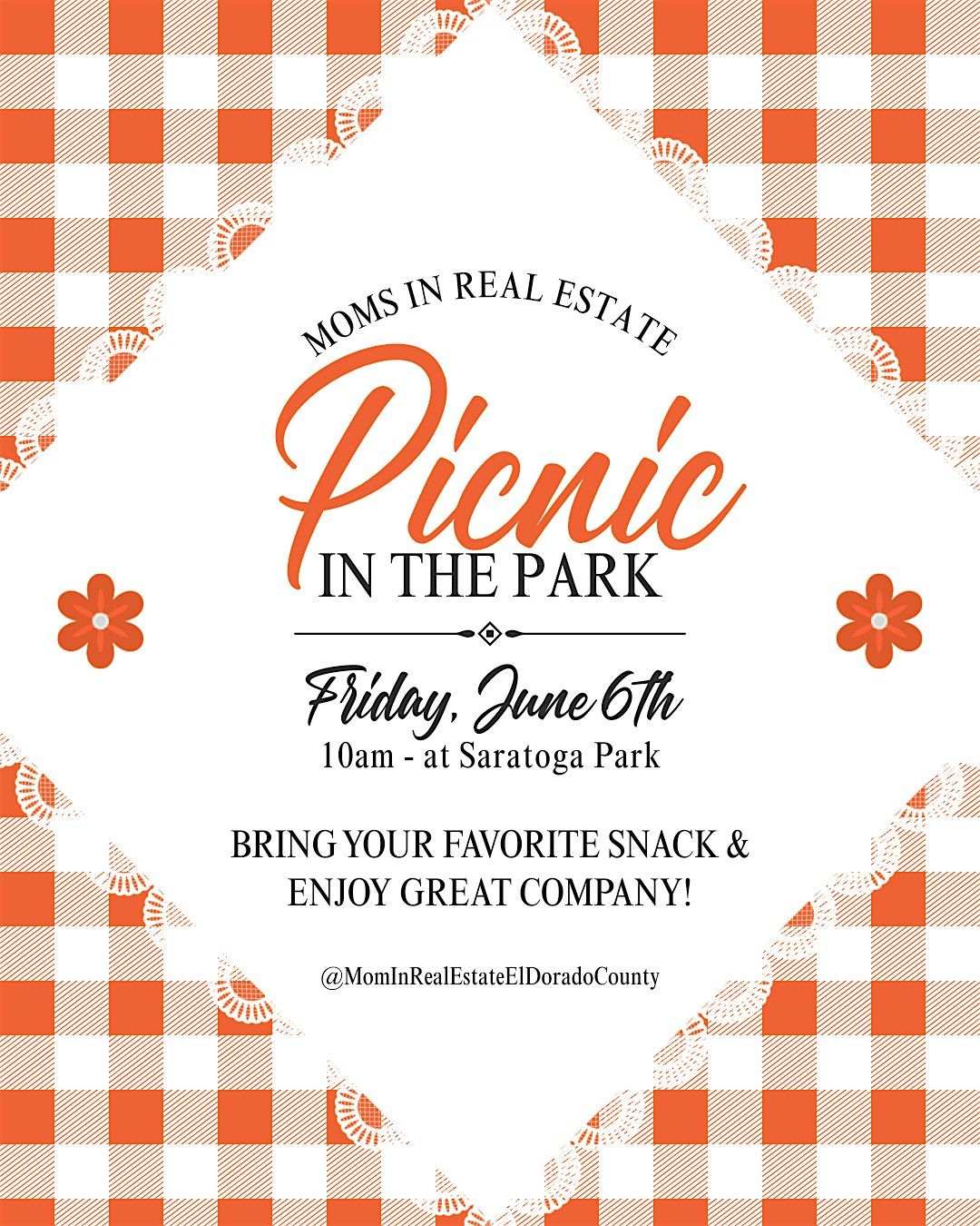 Moms in Real Estate; Picnic in the Park, 6 June | Event in El Dorado Hills | AllEvents