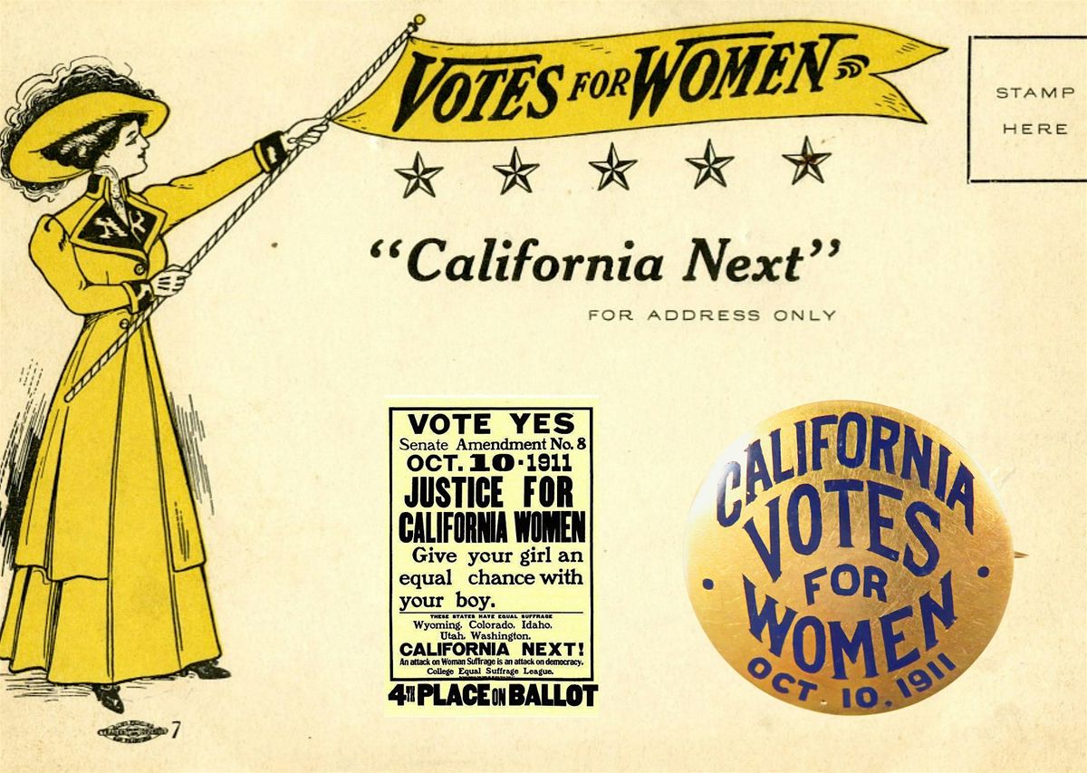 Votes for Women: A History of Women’s Suffrage in Mountain View, 24 June | Event in Mountain View | AllEvents