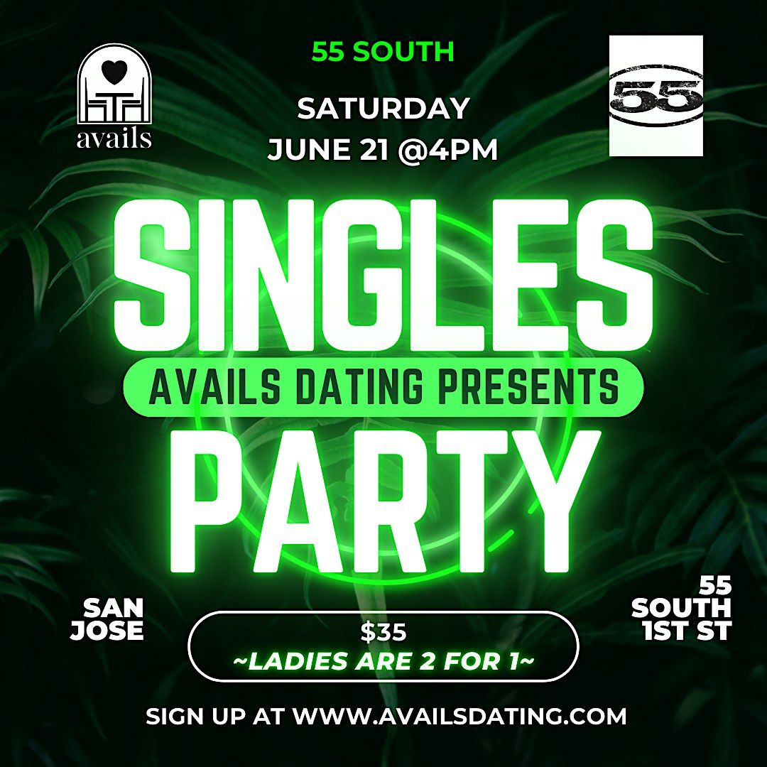 Singles Party (San Jose), 21 June | Event in San Jose | AllEvents
