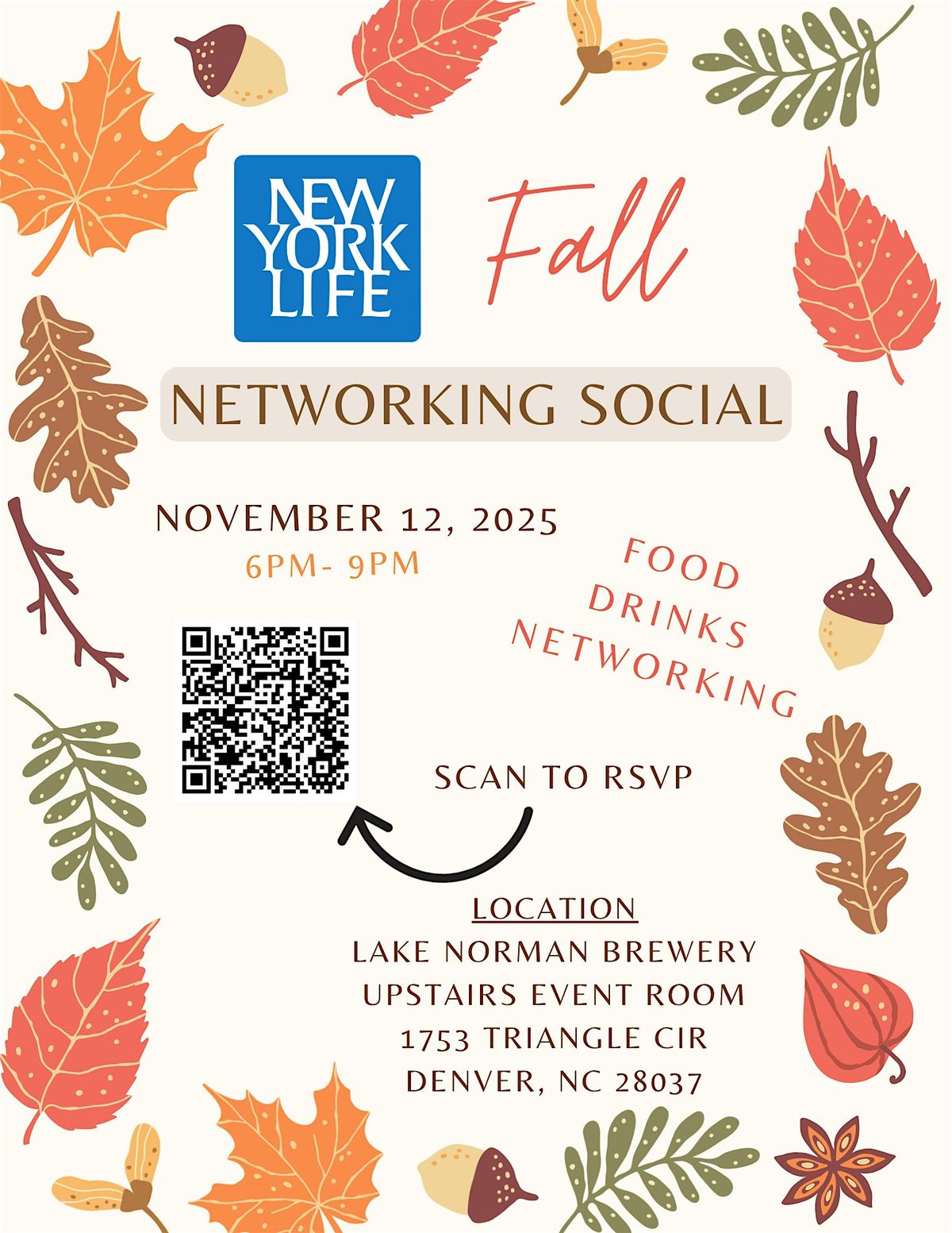 Fall Networking Social, 12 November | Event in Denver | AllEvents