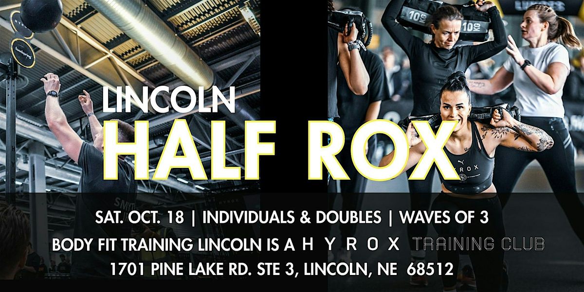 HALF ROX | HYROX EVENT at BFT LINCOLN, 18 October | Event in Lincoln | AllEvents