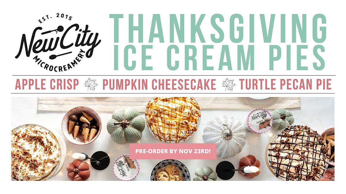 New City Thanksgiving Ice Cream Pies (PRE-ORDER) | Event in Hudson | AllEvents