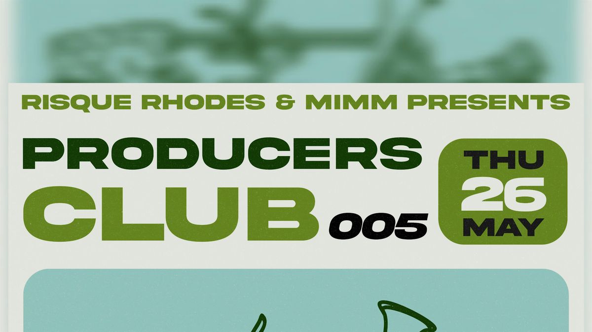 Producers Club Link Up, 29 May | Event in Nottingham | AllEvents