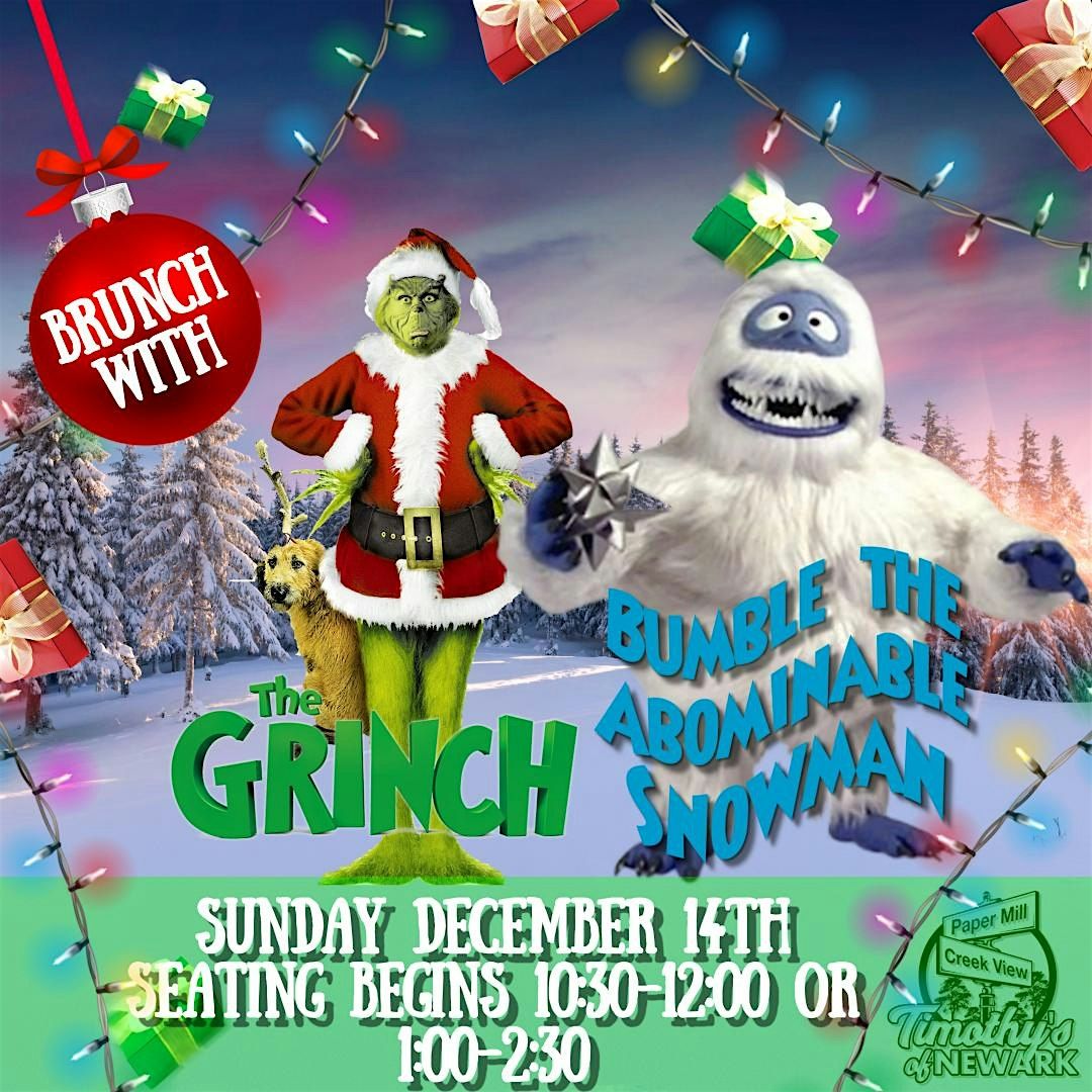 Brunch With The Grinch & Bumble!, 14 December | Event in Newark | AllEvents