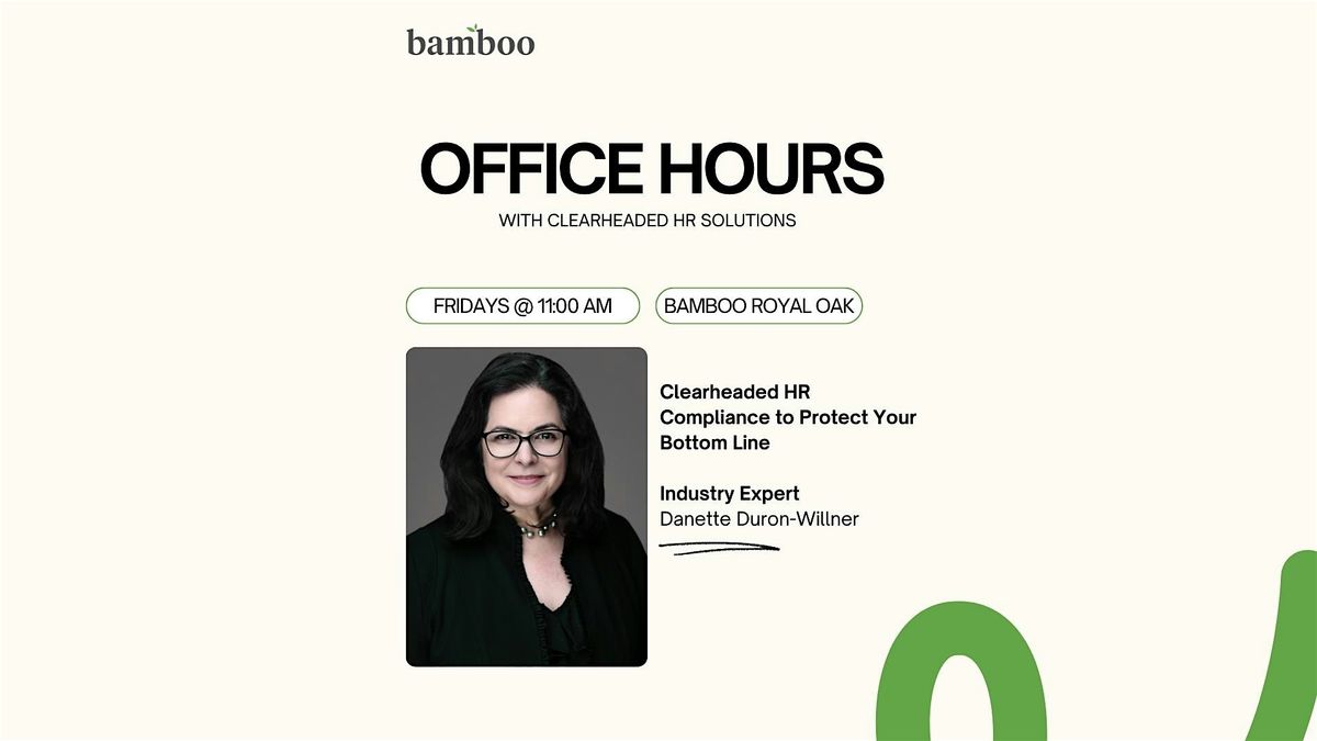 Office Hours with Danette Duron-Willner | Event in Royal Oak | AllEvents
