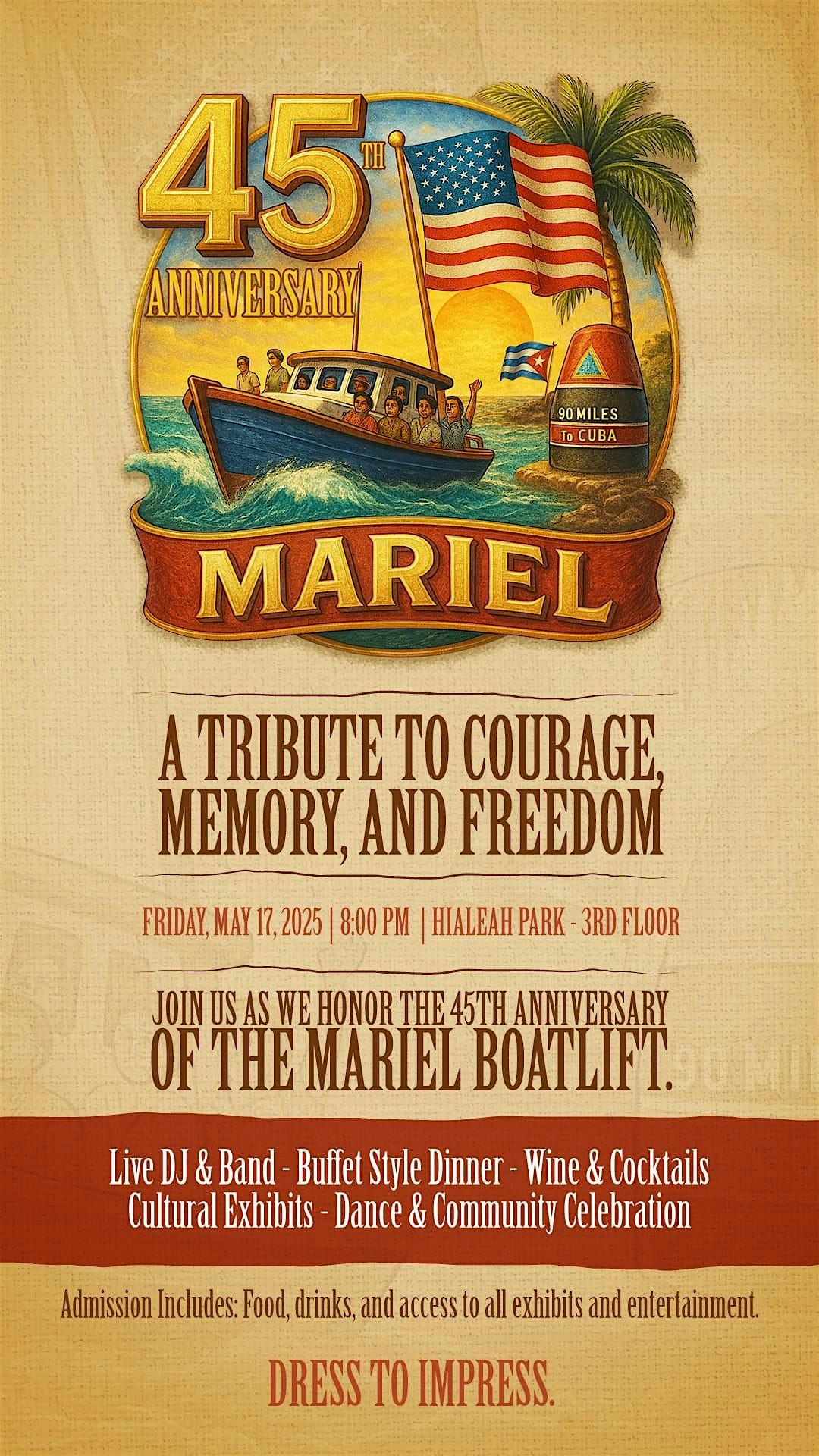 MARIEL 45yrs LATER, 17 May | Event in Hialeah | AllEvents
