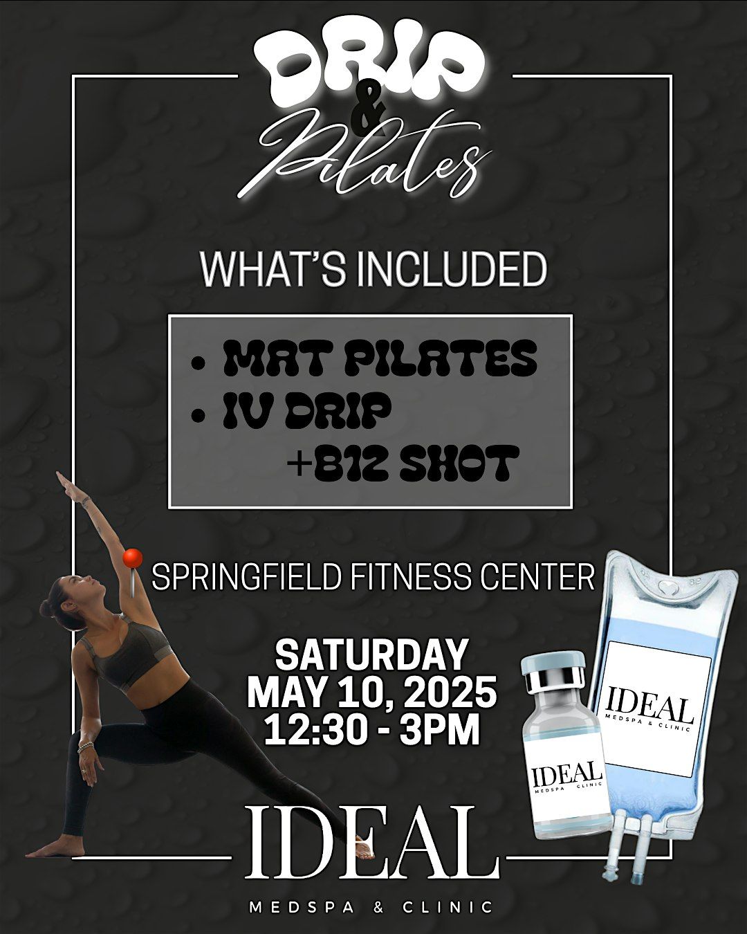 DRIP & Pilates | Event in Springfield | AllEvents