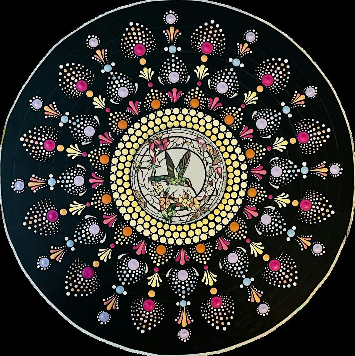Mandala Dot painting with Beth Goulet at Moonstone Art Studio, 24 August | Event in Warwick | AllEvents
