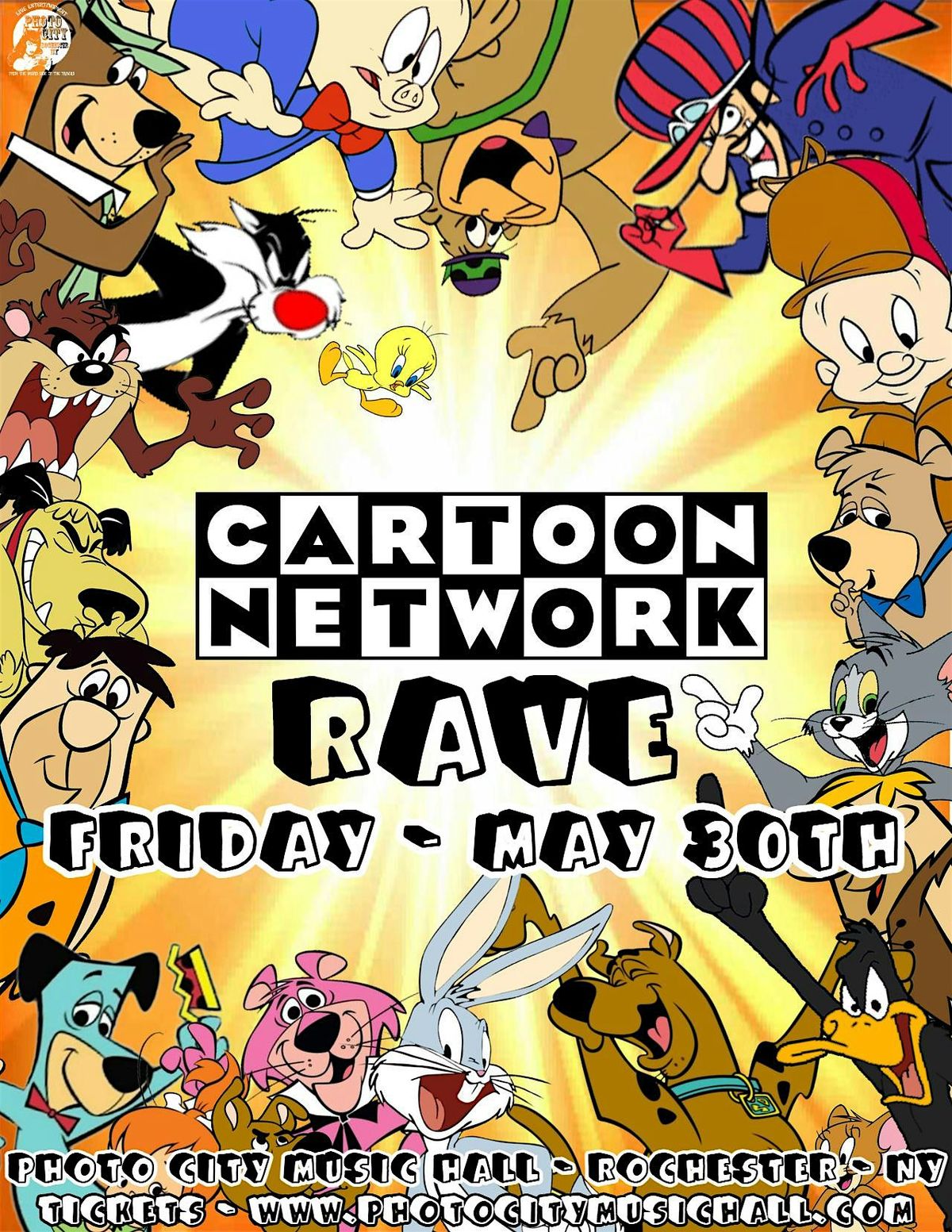Cartoon Network Rave - Rochester, NY, Photo City Music Hall, Rochester ...