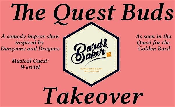 Quest Buds Bard and Baker Takeover, 30 May | Event in Troy | AllEvents