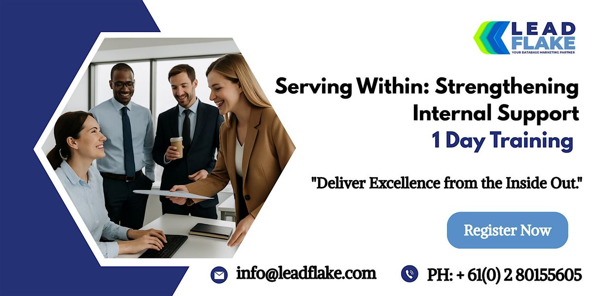 Excellence in Internal Customer Service  Workshop in Wellington, 15 July | Event in Wellington | AllEvents