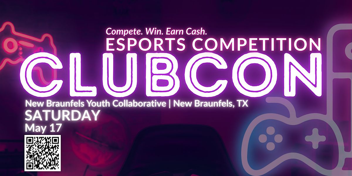 ClubCon @ The New Braunfels Youth Collaborative, 17 May | Event in New Braunfels | AllEvents