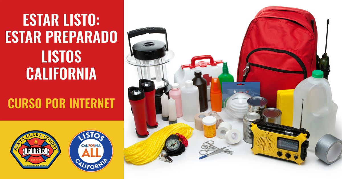Curso por Internet  Estar Listo: Estar Preparado - Spanish - 2025, 11 September | Online Event | AllEvents